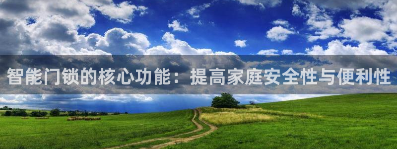 利记游戏官网：智能门锁的核心功能：提高家庭安全性与便利性
