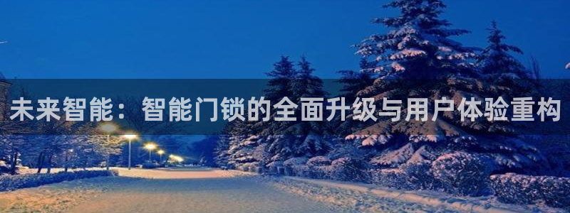 万利记官网：未来智能：智能门锁的全面升级与用户体验重构