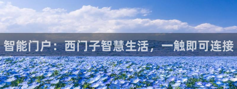 利记手机官网葡京备用：智能门户：西门子智慧生活，一触即可连接