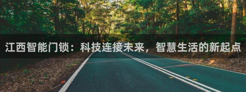 利记坊官网注册：江西智能门锁：科技连接未来，智慧生活的新起点