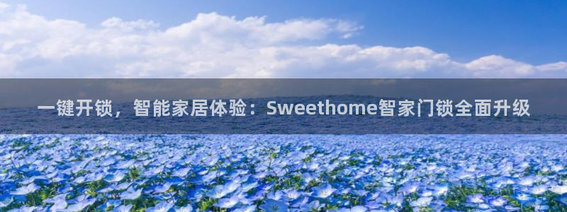 万利记加盟官网电话：一键开锁，智能家居体验：Sweethom
