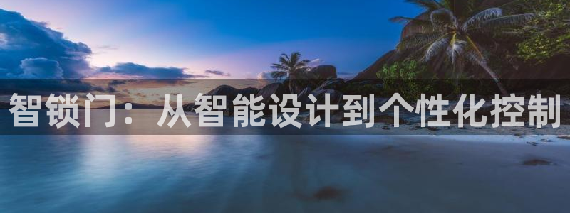 利记坊官网注册：智锁门：从智能设计到个性化控制