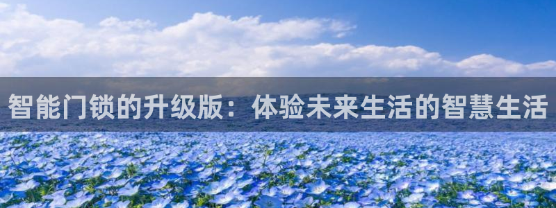 利记app官网：智能门锁的升级版：体验未来生活的智慧生活