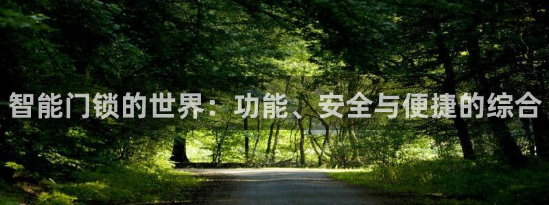 利记足球官网：智能门锁的世界：功能、安全与便捷的综合