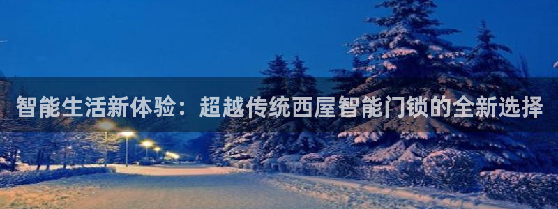 利记网官网网址：智能生活新体验：超越传统西屋智能门锁的全新选