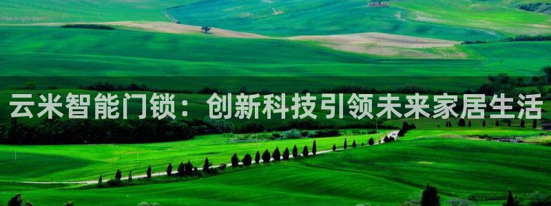 利记官网登录入口：云米智能门锁：创新科技引领未来家居生活