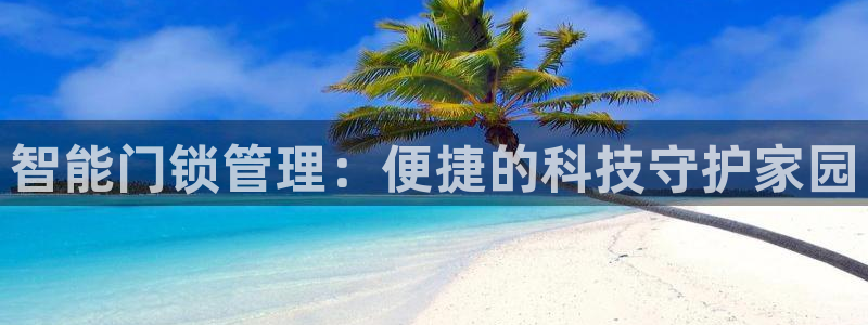 利记官网app：智能门锁管理：便捷的科技守护家园
